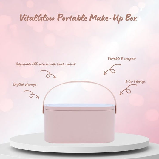 VitalGlow Portable Make-Up Box