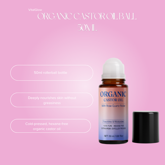 VitalGlow organic Castor Oil Ball 50ml